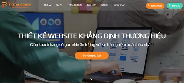 Dịch vụ thiết kế website Puta Design